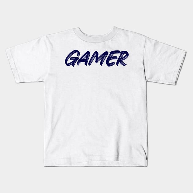 Hardcore Gamer Kids T-Shirt by GreenGuyTeesStore